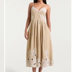 Cinq a Sept Trailing Peonies Maude Dress Size 6